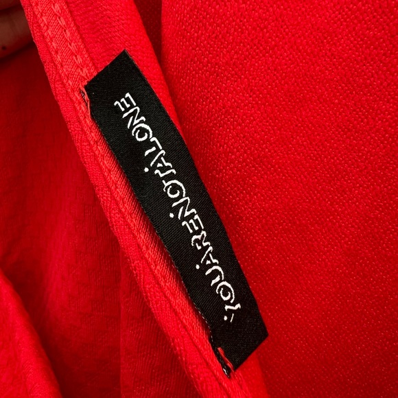 Fitted Red Dress - Picture 4 of 5